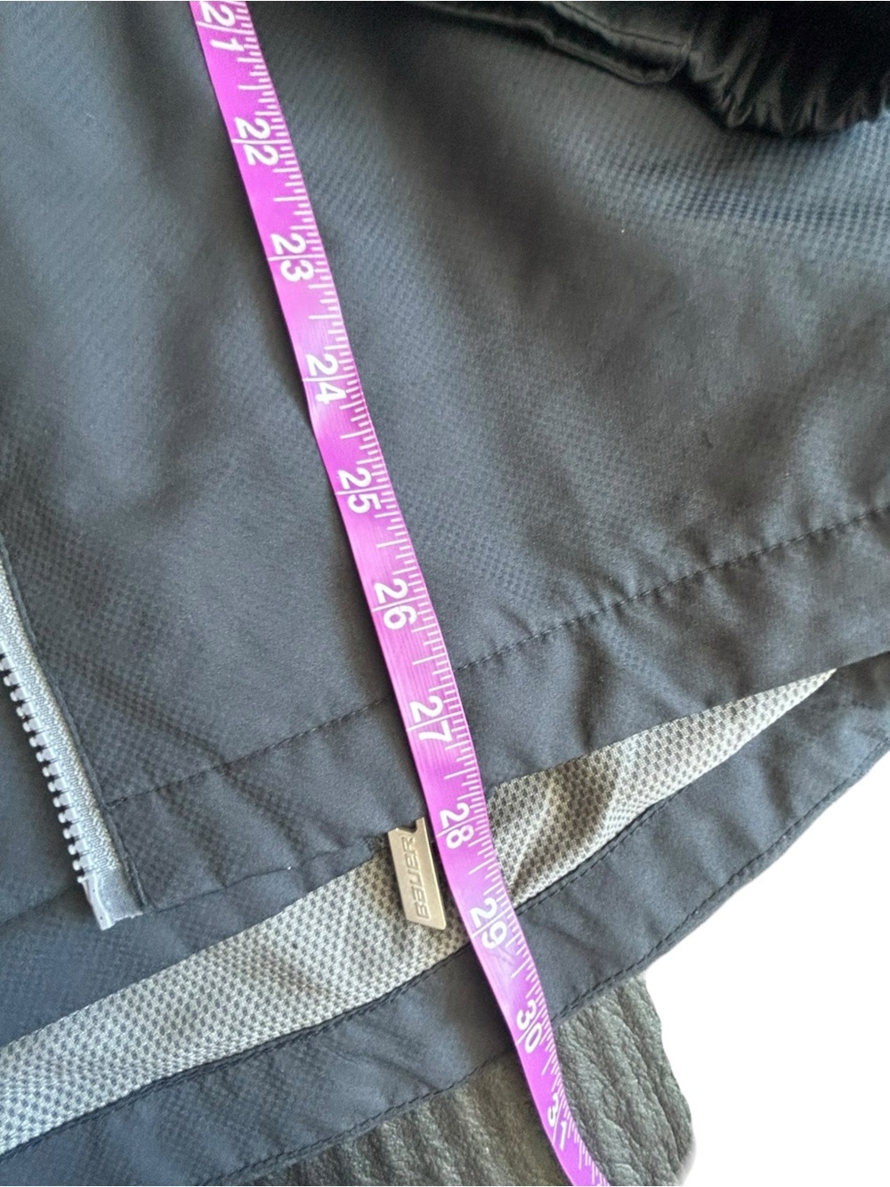 Bauer Men’s Black MPI Logo Full-Zip Jacket Size Medium - Picture 3 of 5